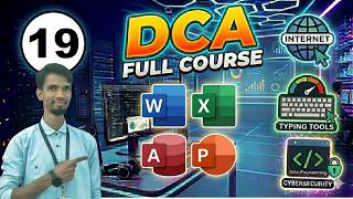 DCA FULL COURSE  II DAY - 19 II Review Tab II IN HINDI