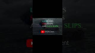 Loose lips sink ships and data slips
