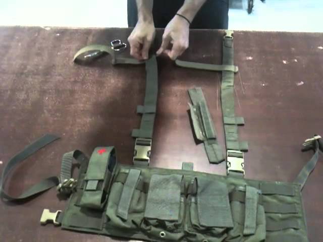 Installation - PIG Eagle Universal Chest Rig H Harness Strap Kit