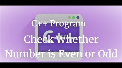 how to find even or odd number in Urdu/Hindi  | odd /even I c++