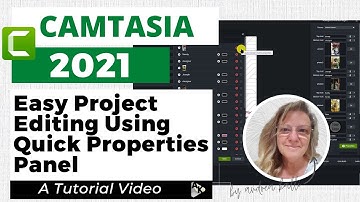 Camtasia Tutorial Easy Project Editing Using Quick Properties Panel
