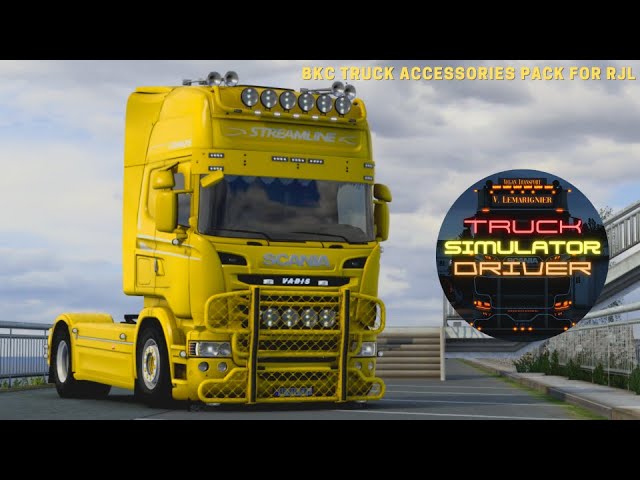 Yellow Rjl Skin Rjl Yellow Combo Skins Pack V10 Ets2 Mod