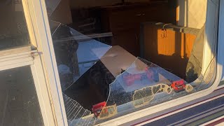 Repair broken camper glass window for under $30