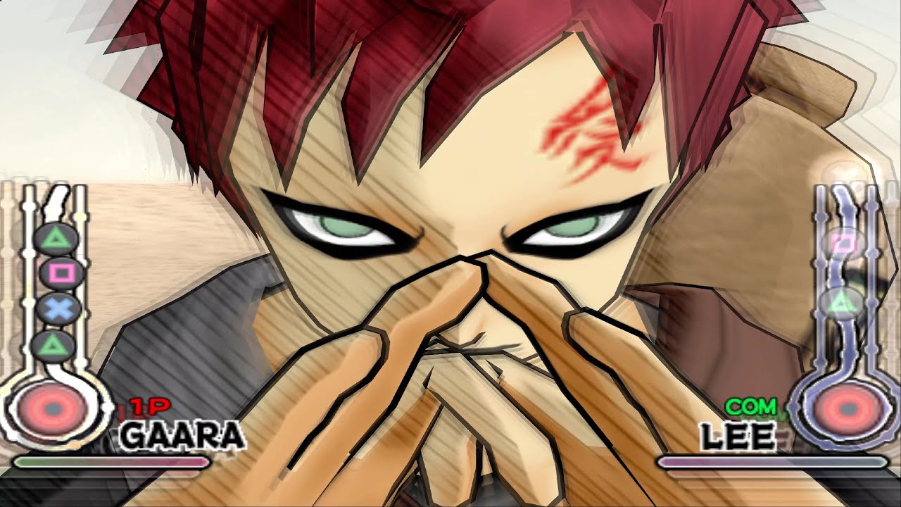 Naruto: Ultimate Ninja (PS2) Gaara Saga Story Scenario (4K)