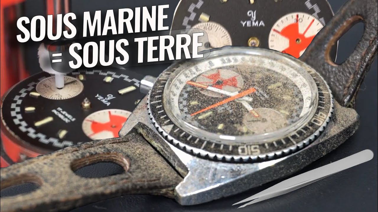 Tr s MAL en point cette YEMA Big Eye Restauration Montre