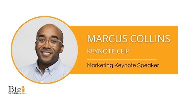Marcus Collins - Marketing Keynote Speaker - Keynote Clip 1