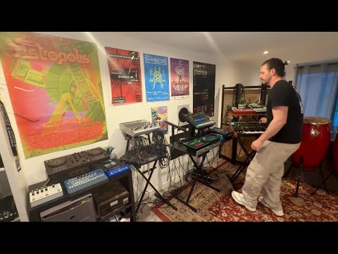 Studio jam - hardware live - Hypnotic / psytech / Progressive / Acid Techno #3