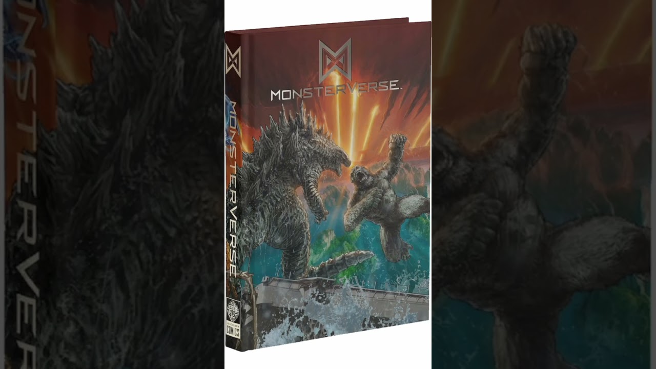 NOVA GRAPHIC NOVEL EXCLUSIVA DO MONSTERVERSE OMNIBUS.