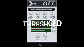 Xfer Records OTT | Free plugin - Compressor plugin