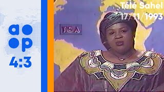 ORTN Télé Sahel continuity 17/11/1993 | Remastered screenshot 5