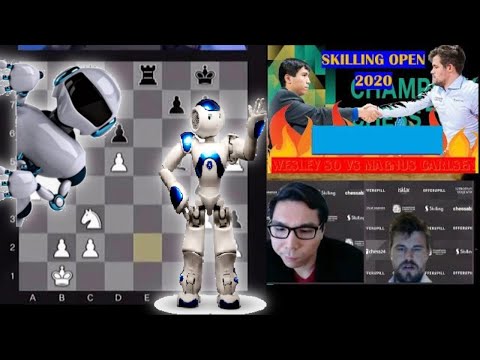 Wow ! Wesley So Finds The Stockfish Move Not Obvious for Human ~ Magnus Carlsen is Furious
