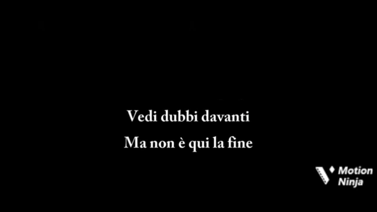 Quel Filo Che Ci Unisce Testo ULTIMO - QUEL FILO CHE CI UNISCE TESTO - YouTube