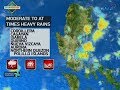 24 Oras: Weather update as of 6:11 p.m. (Nov. 19, 2017)