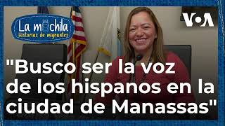 Salvadorena se convierte en la primera concejal hispana en la ciudad de Manassas