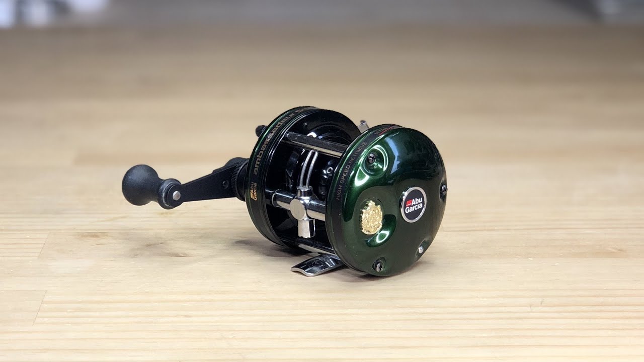 ABU Ambassadeur 5500C-direct ② 分解洗浄後のスプール回転 - YouTube