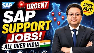 Urgent SAP Support Jobs & Internships Across India | Apply Now