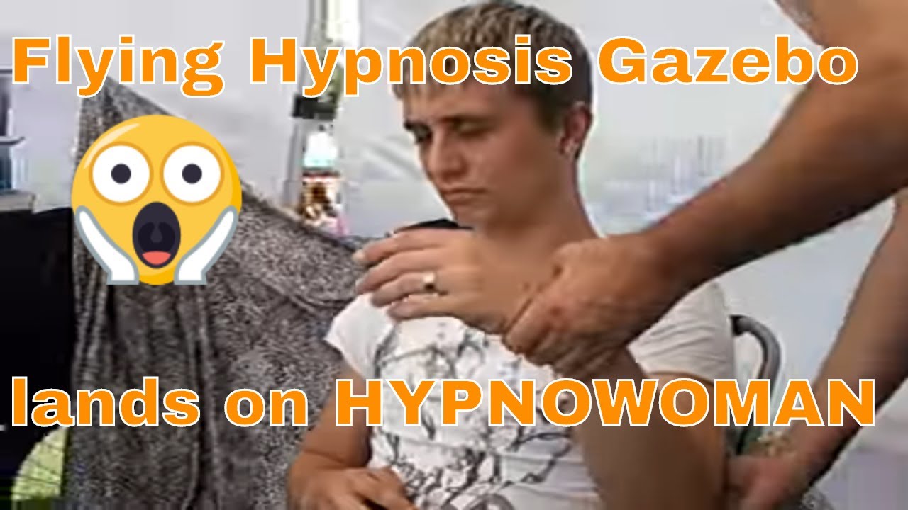 Jennie Kitching Hypnowoman | Gazebo Tent COLLAPSES during Hypnotic Trance