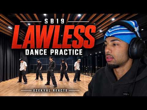 Ezekyal reacts to SB19 'LAWLESS' DANCE PRACTICE