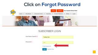How to Reset Your Password on SITI Website? screenshot 4