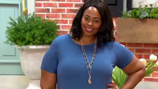 Isaac Mizrahi Live] Soho T-shirt Wrap Dress on QVC
