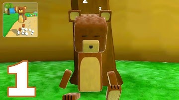 Super Bear Adventure Gameplay Part 1 Turtletown (iOS/Android)