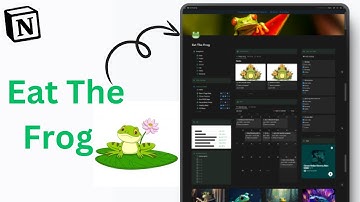 Eat the Frog 🐸a Productivity Notion Template | Templete Tour