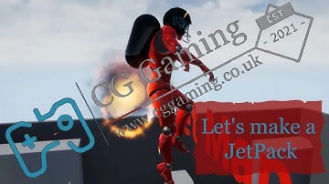 UE4 How to make a Jet Pack (UnrealEngine4)