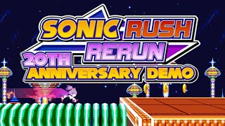 Sonic Rush Rerun - 20th Anniversary Demo