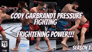 UFC 4| Pressure Fighting With Cody Garbrandt! How To Use Cody Garbrandt Effectively (S7D15)