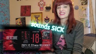 MAIA REACTS! DEXCORE - [-18-] ALBUM PREVIEW