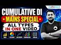 MAINS Special 2026 | Quant | Cumulative DI | All Types in One Video | By Prabal Sir