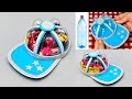 Candy box / hat with PET bottle! Idei incredibile din sticle de plastic! Sapca cu bomboane!