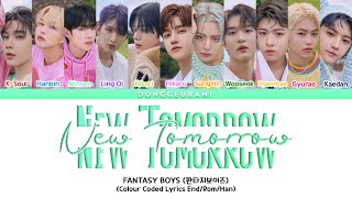 FANTASY BOYS (판타지보이즈) | New Tomorrow Lyrics • Colour Coded