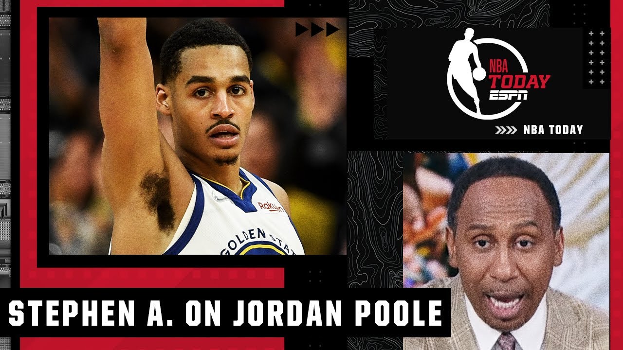 Stephen A.: Jordan Poole mirrors Steph Curry! | NBA Today