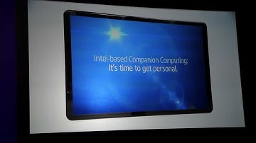 Intel Mobility Keynote Computex 2011 Intro