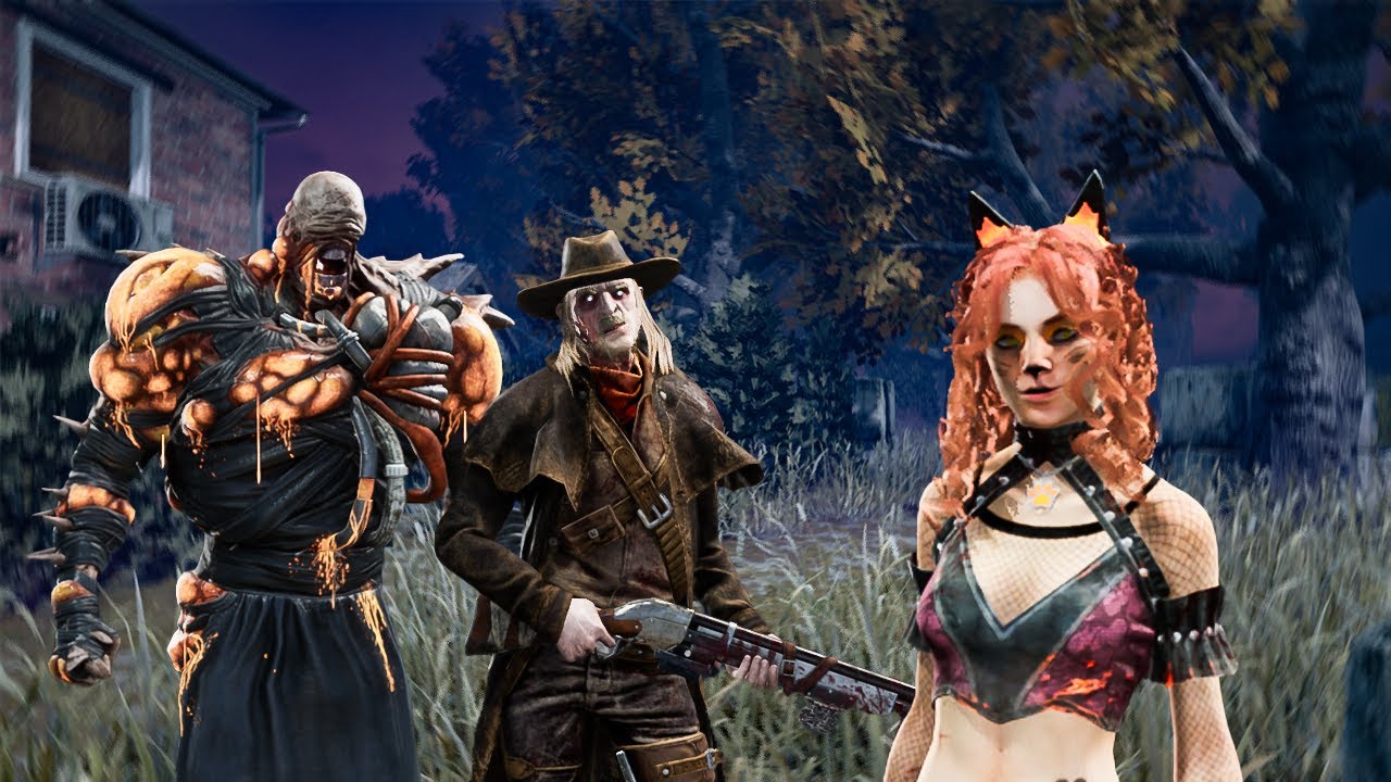 Survivor vs Deathslinger & Nemesis Gameplay | DBD (No Commentary) - YouTube