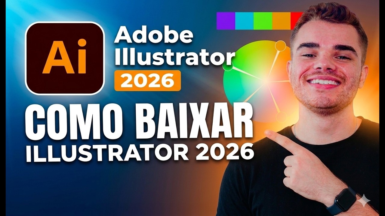 Como baixar e instalar adobe illustrator 2025 ATIVADO - YouTube