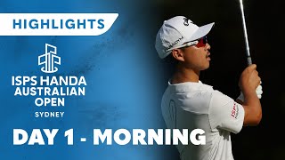 Australian Open Golf Highlights: Round 1 Morning Session | Wide World of Sports