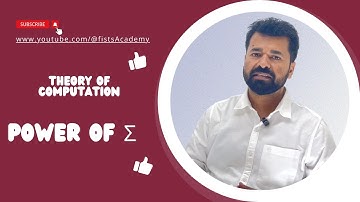 Lec 3 | Power of Σ (Alphabet) | ∑ | ∑* | ∑+ | Sigma | Automata |toc |tafl| alphabet | @fistsAcademy