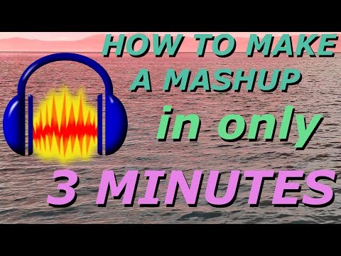 Wie man einen MASHUP in 3 Minuten (Audacity)