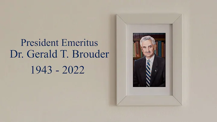 Columbia College President Emeritus Dr. Gerald Brouder