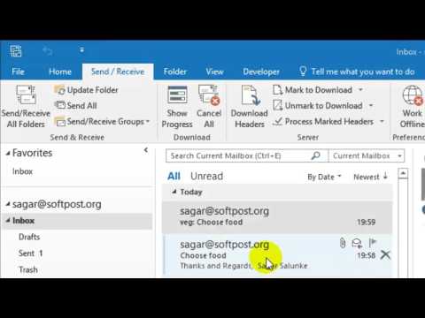 How to vote in Outlook mail