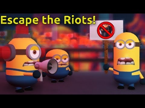 Minion Rush On Roblox Escape The Minion Adventure Obby Youtube - roblox escape a disco party part 16 escape the minions