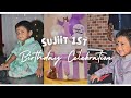 Sujiit turns 1 birt.ayvlog trending vlog subscribe happy 1stbirt.ay iharini