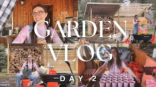 Planting 40 varieties of fruit and vegetables for my Northwoods cottage food forest - Garden vlog 2
