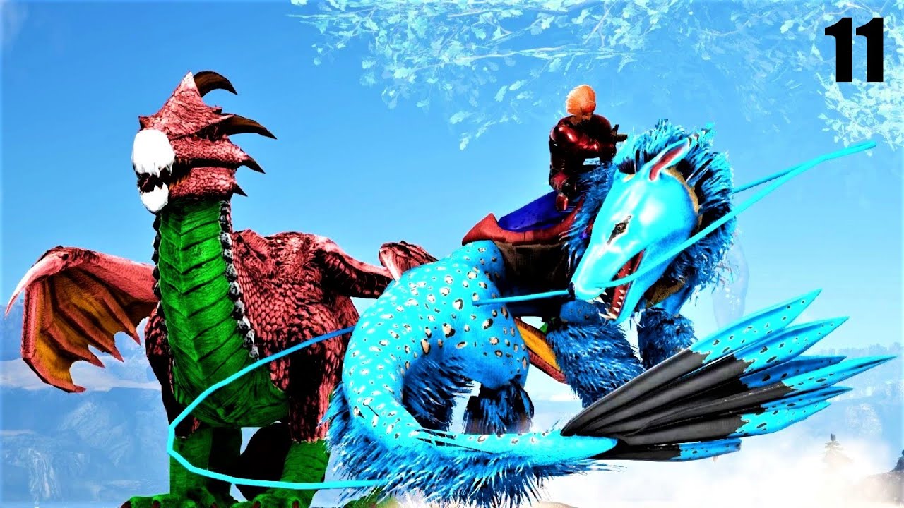 EPIC MER-CAT PAXCAPILLUM & DRALLION BREEDING (FJORDUR MEGA MYTH MODDED) ARK SURVIVAL EVOLVED E11