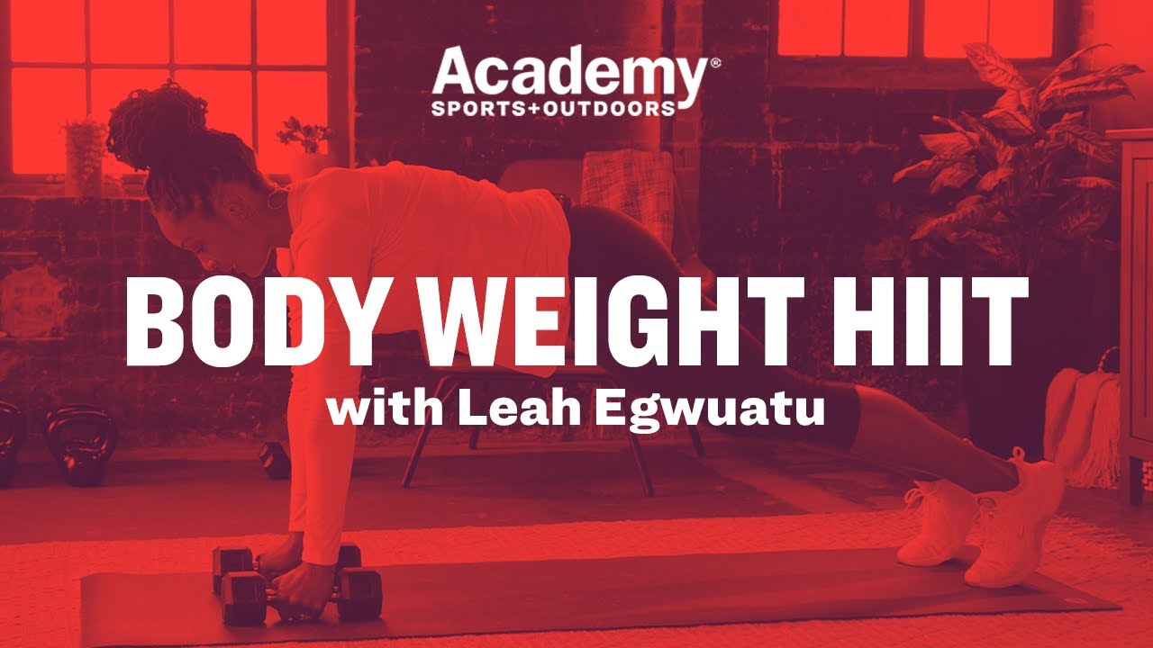 Body Weight HIIT Workout with Leah Egwuatu