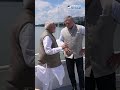 PM Modi and PM Robert Fico of the Slovak Republic meet during high tea in Bratislava | #shorts #modi