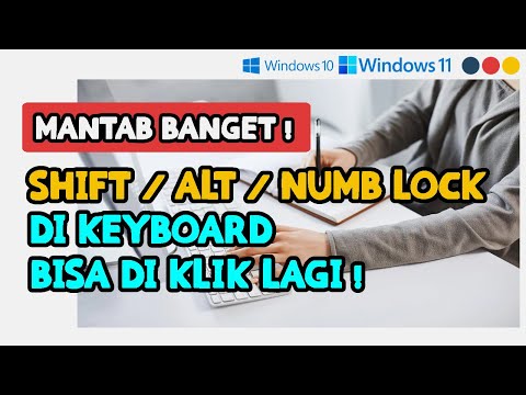 SOLUTION SHIFT ALT NUM LOCK KEYBOARD WINDOWS 11 & WINDOWS 10 KEYBOARD DOESN'T WORK