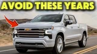 Chevy Silverado: The WORST Years to Avoid (And the BEST Ones to Buy!)